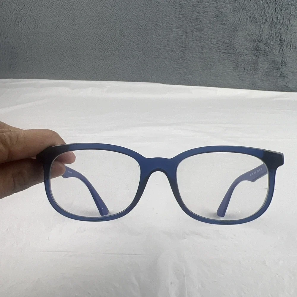 RAY-BAN JR RB1584 3686 Navy Blue Crystal Eyeglasses Frame 48-16-125 EUC!